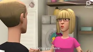 Childish Dad refuses to brush his teeth (Request)