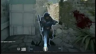 CS2 - Knife on Ancient to clutch the bomb carrier (See CHALLENGE in comments)
