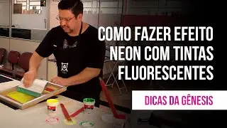 #93 - Como fazer efeito neon com tintas fluorescentes