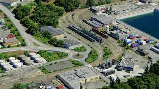 How to Create REALISTIC Industrial Areas in Cities Skylines 2 | River Port Detailing