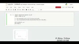 matplotlib Scatter in python