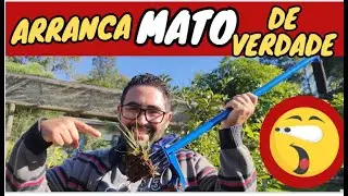 ✅(O MELHOR) EXTRATOR de ERVAS DANINHAS / Como ARRANCAR o MATO (JEITO MAIS FÁCIL)