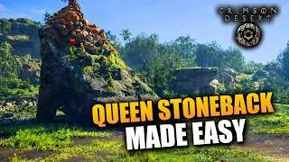 How To Beat Queen Stoneback Crab Boss Crimson Desert Easy Method