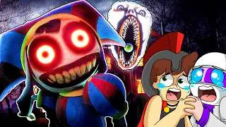 SI DA MIEDO y NOS HACE LLORAR 😭 INVICTOR y MAYO REACCIONAN a The Amazing Digital Circus - Episodio 3