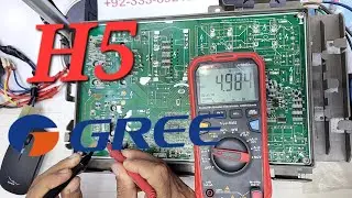 Gree DC Inverter AC H5 Error Code | IPM Repair & Replacement | Outdoor PCB Repair