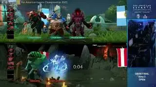 Pan American Esports Championships #PEC23 - Day 3 - Dota 2 Open Final - Perú vs Argentina