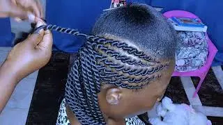 How to achieve Senegalese flat twist | Spirals | Majongoo @JOYCEARTS-p2p