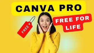 How to Use Canva Pro Free For Lifetime 🎉