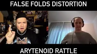 Alex Shelest Vocal Lessons - False Folds Distorton Vs Arytenoid Rattle ( Godsmack )