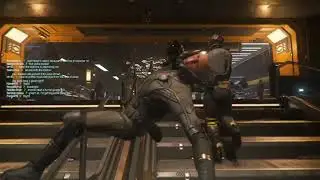 star citizen funny stair railing glitch