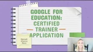 Google for Education | Google Certified Trainer Application