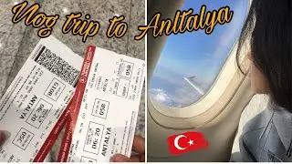 ОТЛИЧНЫЙ КОНЕЦ ЛЕТА. ВЛОГ ИЗ ТУРЦИИ🇹🇷 Полет в Анталию