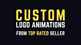 I can create 100% unique custom intro logo animation