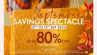 ORIFLAME SEPTEMBER 2024  2ND SALESFLYER FLYER #septembersavingspectacle