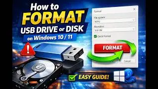 Format Any USB Drive or Disk on Windows 10 & 11 in 2 Minutes!