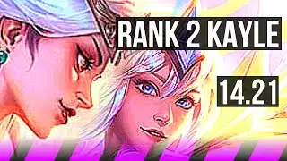 KAYLE & Kai'Sa vs LUX & Vayne (SUP) | Rank 2 Kayle, 800+ games | TR Challenger | 14.21