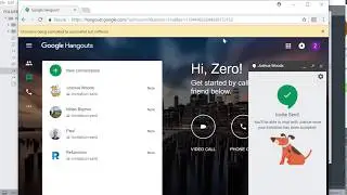 Google Hangouts Invitations - Browser Automation Bot