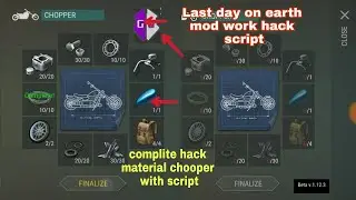 Last day on earth mod with game guardian no root hack material chooper