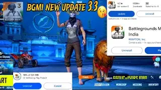 How To Downlode 3.3 Update In Bgmi | BgmiUpdate Not Show |321 MB Update DownlodeNow !! 😍 #bgmi