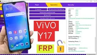 Vivo y17 PD1901 FRP Unlock TFM Tool Pro
