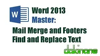 Word 2013 - Mail Merge and more