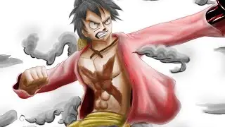 Drawing a luffy / one piece 