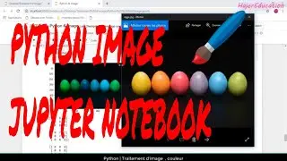 Python image Jupyter Notebook ( PIL , NUMPY , Matplotlib )