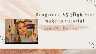 DRUGSTORE VS HIGH END MAKEUP LOOK
