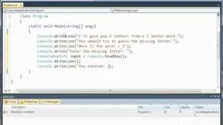 Console ReadKey Part II