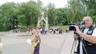 День Прессы выпуск голубей в  Самаре 1 часть