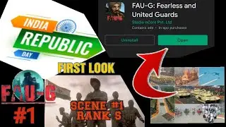 SCENE #1 || FAU-G || GAMEPLAY || REPUBLIC DAY SPECIAL