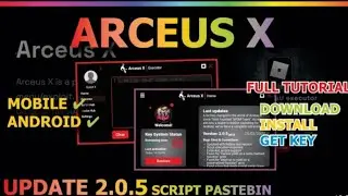 Arceus Finalmente atualizou v2.0.5