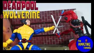 Deadpool And Wolverine - The Void FIght in Stop Motion - Comic version