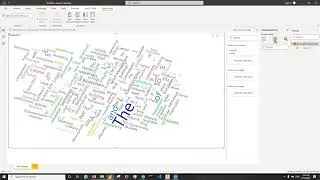 Power BI - Basic Word Cloud Analysis