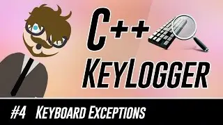 C++ KeyLogger : KeyBoard Exceptions