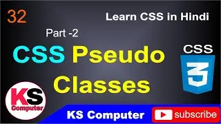 CSS Pseudo Classes Selectors-Part 2