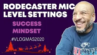 Rodecaster Pro Mic Settings for Ecamm Live - Think Like a Creator 🎄 VLOGMAS 2020 🎄