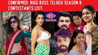Bigg Boss 8 Telugu Final contestants list with photos - Shocking final list