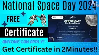 Free Apna Chandrayaan Certificate National Space Day | Webinar Navigating Arbitration Career Pathway