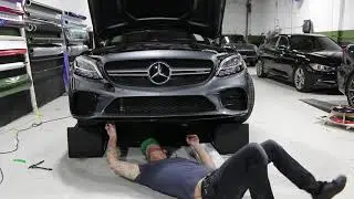 Disassembly - 2019 Mercedes C43 Bumper Removal