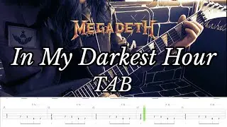 [TAB] In My Darkest Hour - Megadeth (Jackson J32 King V)