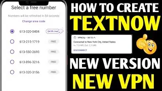 How to create textnow account 2024 | textnow sign up problem fix 2024 | TextNow account create 2024