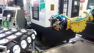 Robotics Machine Tending | Samarthan Systems
