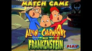 Alvin and the Chipmunks Meet Frankenstein Match Game