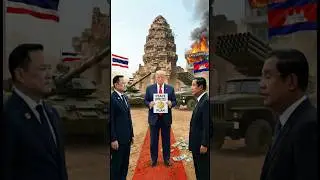 Trump's Thailand-Cambodia Peace Deal 🇹🇭🕊️🎖️🇰🇭
