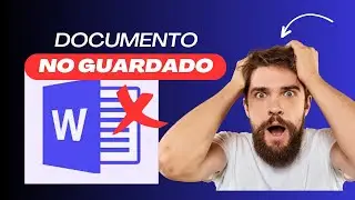 RECUPERAR documentos NO GUARDADOS en Microsoft Word | Paso a Paso 2024