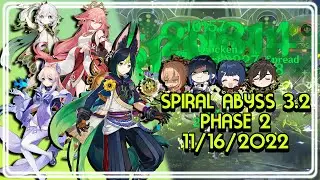 TIGHNARI NEEDED ATTENTION SO I BROUGHT HIM IN THE ABYSS | SPIRAL ABYSS 3.2 11/16/2022