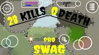 MINI MILITIA : DA2 | 28 Kills, 0 Death in Solo Game | Epic Gameplay | HD