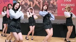 Fancam - 에이프릴(APRIL) Oh-e-Oh - 181020 Fan Sign 팬사인회