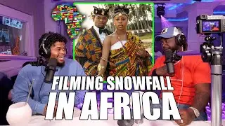 How was it filming Snowfall in Africa?